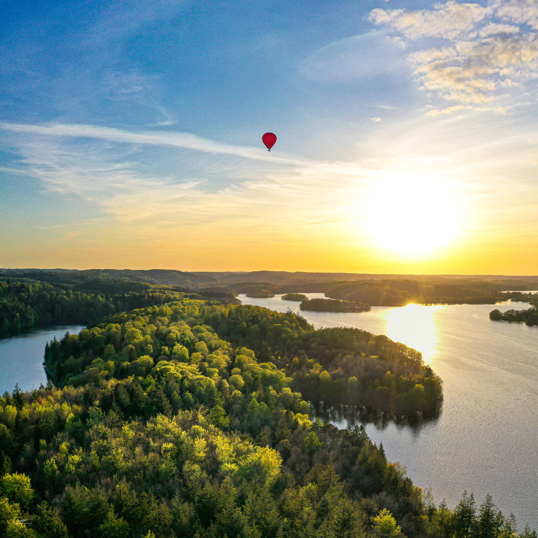 #174 Ballon over Borre Sø